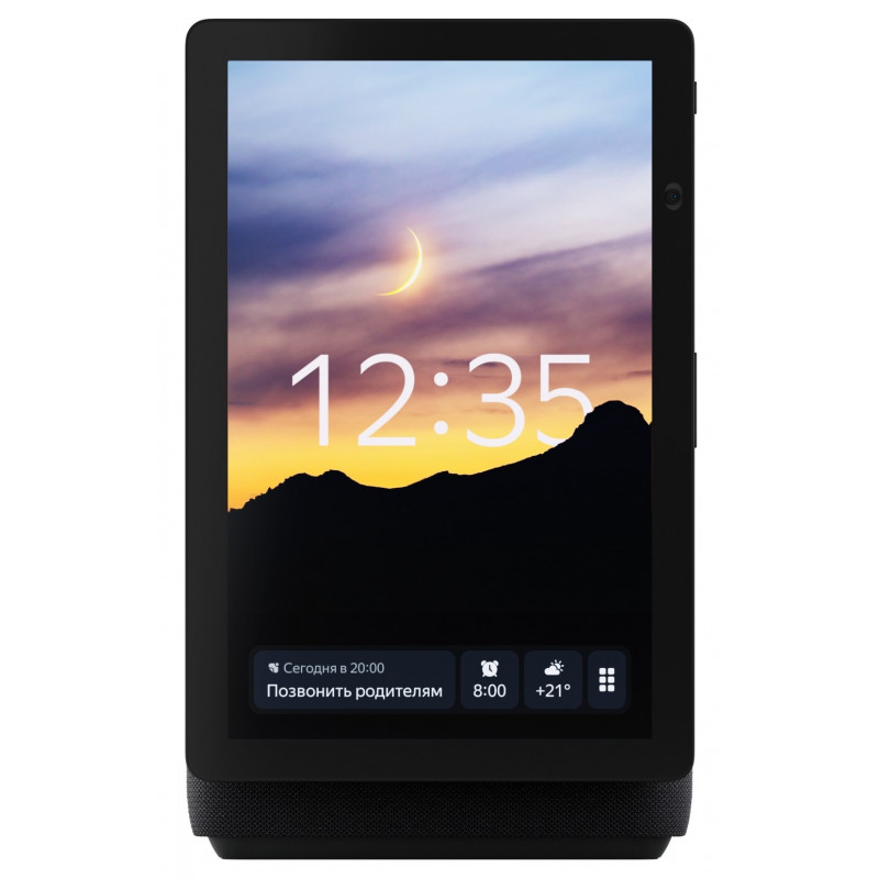 Умная колонка Яндекс Станция с Алисой Дуо Макс  Black с  Zigbee