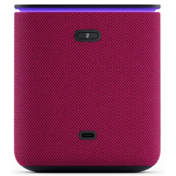 Умная колонка Яндекс Станция с Алисой Миди с Zigbee, Малиновая