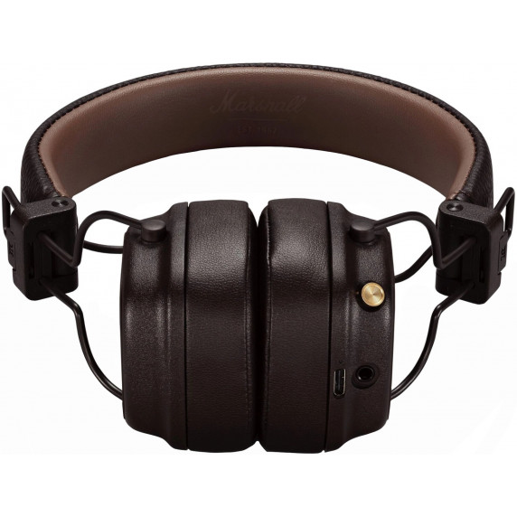 Наушники беспроводные Marshall Major IV Brown