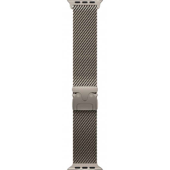 Apple Watch Ultra 3 49mm Natural Titanium Milanese Loop / Natural Titanium Case