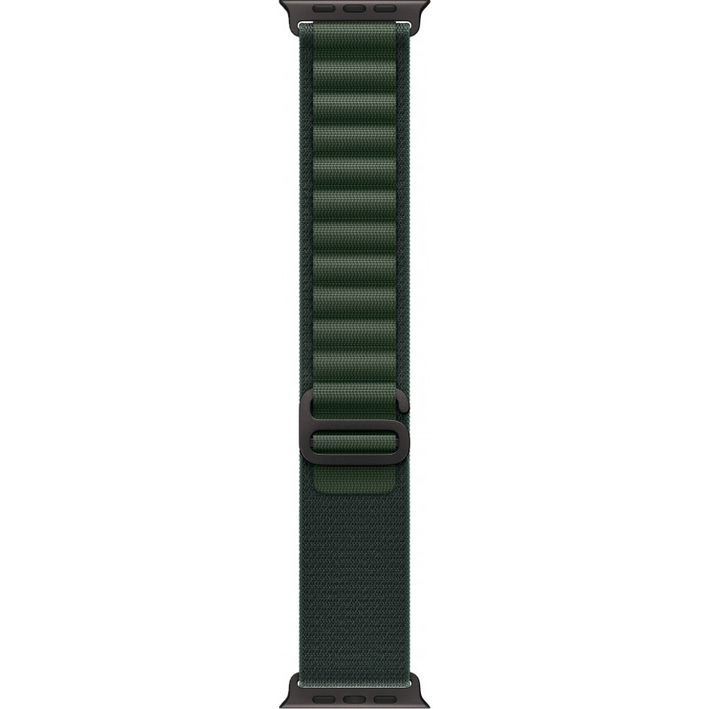 Apple Watch Ultra 2 49mm Alpine Loop Dark Green / Black Titanium Case
