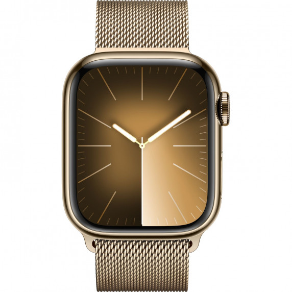 Apple Watch S9 45mm Gold / Stainless Steel Case
