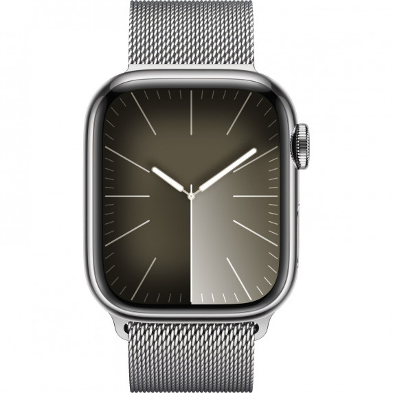 Apple Watch S9 45mm Silver / Stainless Steel Case
