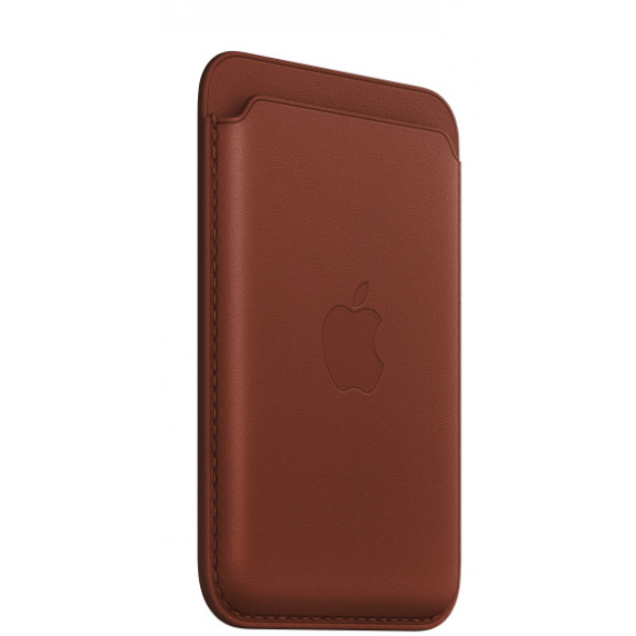 Кардхолдер для Apple iPhone Leather Wallet MagSafe Umber