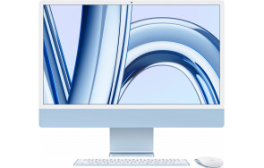 Купить Apple iMac 24" M3 8GPU/8GB/256GB Blue